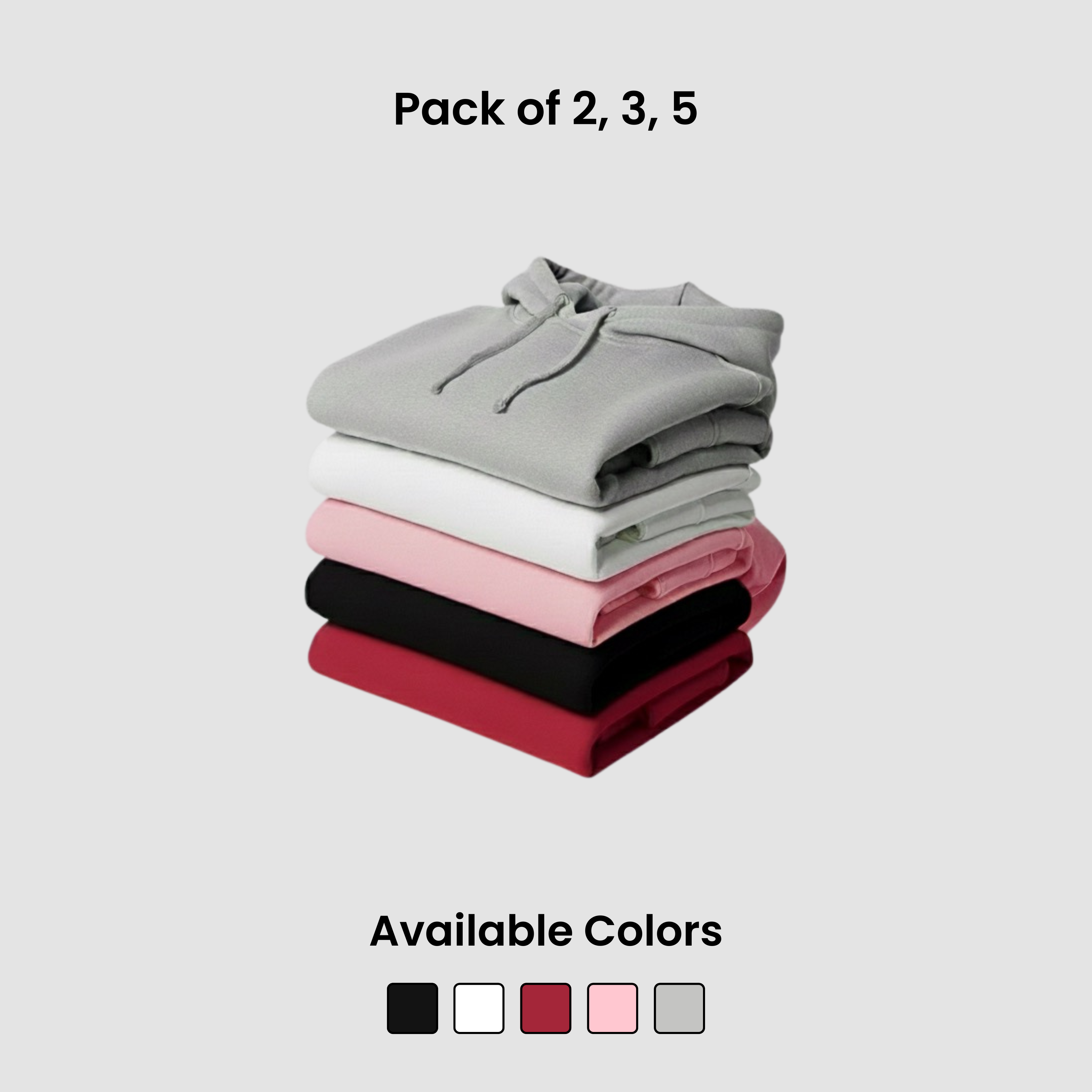 Basic Hoodies Bundle